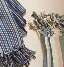 Load image into Gallery viewer, Loomed Cotton Turkish Towel - Vintage Stripe