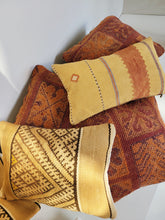 Load image into Gallery viewer, Vintage Wool Kilim Pillow - Golden