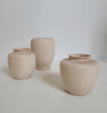 Load image into Gallery viewer, Carved Walnut Wood Vase