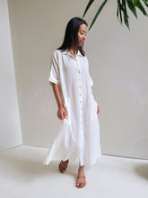Load image into Gallery viewer, Sile Organic Cotton Shirt Dress