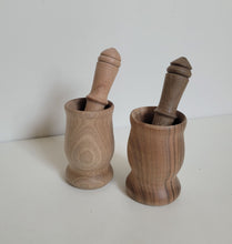 Load image into Gallery viewer, Wooden Mortar + Pestle
