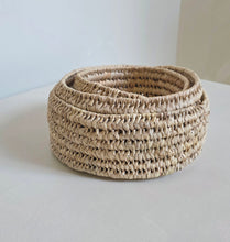 Load image into Gallery viewer, Round Palm Basket Trio