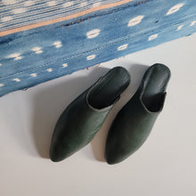 Load image into Gallery viewer, Forest Leather Mule
