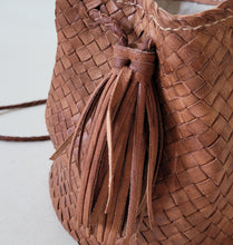 Load image into Gallery viewer, Brittney Braided Bucket Bag