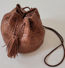 Load image into Gallery viewer, Brittney Braided Bucket Bag