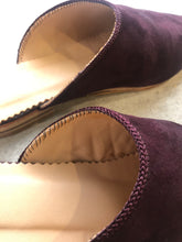 Load image into Gallery viewer, Currant Leather Mule