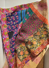 Load image into Gallery viewer, Kantha Blanket No. 030