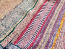 Load image into Gallery viewer, Kantha Blanket No. 036