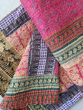 Load image into Gallery viewer, Kantha Blanket No. 037