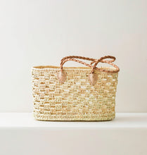 Load image into Gallery viewer, Leilani Woven Palm Tote