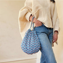 Load image into Gallery viewer, Minda x Llani Blockprint Market Tote Set