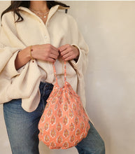 Load image into Gallery viewer, Minda x Llani Blockprint Market Tote Set