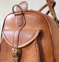 Load image into Gallery viewer, Leather Weekender Travel Bag