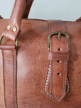 Load image into Gallery viewer, Leather Weekender Travel Bag
