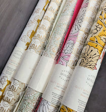 Load image into Gallery viewer, Block Printed Wrapping Paper