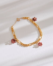 Load image into Gallery viewer, Celestine Garnet Bracelet