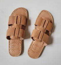 Load image into Gallery viewer, Louie Leather Slide Sandal