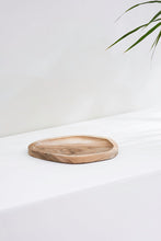 Load image into Gallery viewer, Walnut Carved Puzzle Platter
