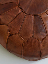 Load image into Gallery viewer, Maroc Leather Pouf