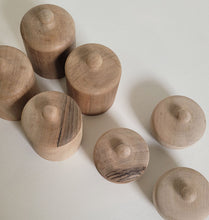 Load image into Gallery viewer, Carved Walnut Wood Trinket Box