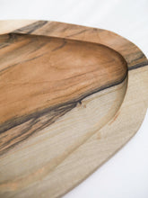Load image into Gallery viewer, Walnut Carved Puzzle Platter