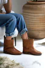 Load image into Gallery viewer, Lucy Leather Ankle Boot
