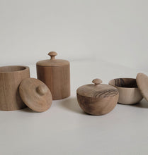 Load image into Gallery viewer, Carved Walnut Wood Trinket Box