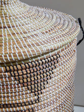 Load image into Gallery viewer, Medium Black & Cream Printed Basket