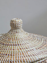 Load image into Gallery viewer, Medium Black & Cream Printed Basket