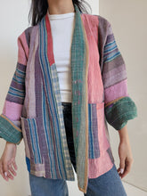 Load image into Gallery viewer, Kantha Quilt Jacket - No. 051

