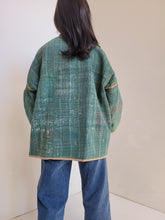 Load image into Gallery viewer, Kantha Quilt Jacket - No. 051
