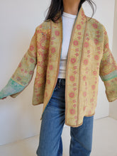 Load image into Gallery viewer, Kantha Quilt Jacket - No. 061
