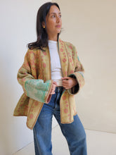 Load image into Gallery viewer, Kantha Quilt Jacket - No. 061
