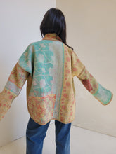 Load image into Gallery viewer, Kantha Quilt Jacket - No. 061
