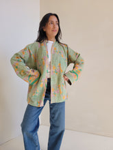 Load image into Gallery viewer, Kantha Quilt Jacket - No. 053
