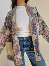Load image into Gallery viewer, Kantha Quilt Jacket - No. 053
