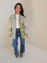 Load image into Gallery viewer, Kantha Quilt Jacket - No. 050
