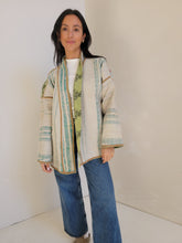 Load image into Gallery viewer, Kantha Quilt Jacket - No. 050
