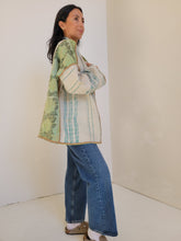 Load image into Gallery viewer, Kantha Quilt Jacket - No. 050
