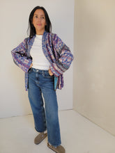 Load image into Gallery viewer, Kantha Quilt Jacket - No. 054
