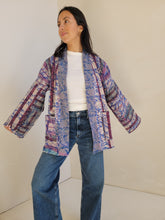 Load image into Gallery viewer, Kantha Quilt Jacket - No. 054
