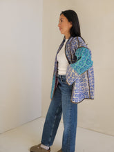 Load image into Gallery viewer, Kantha Quilt Jacket - No. 054
