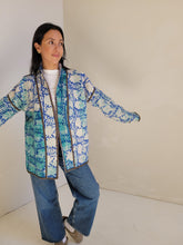 Load image into Gallery viewer, Kantha Quilt Jacket - No. 059
