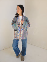 Load image into Gallery viewer, Kantha Quilt Jacket - No. 062
