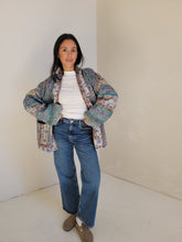 Load image into Gallery viewer, Kantha Quilt Jacket - No. 062
