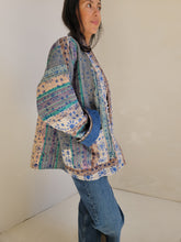 Load image into Gallery viewer, Kantha Quilt Jacket - No. 062
