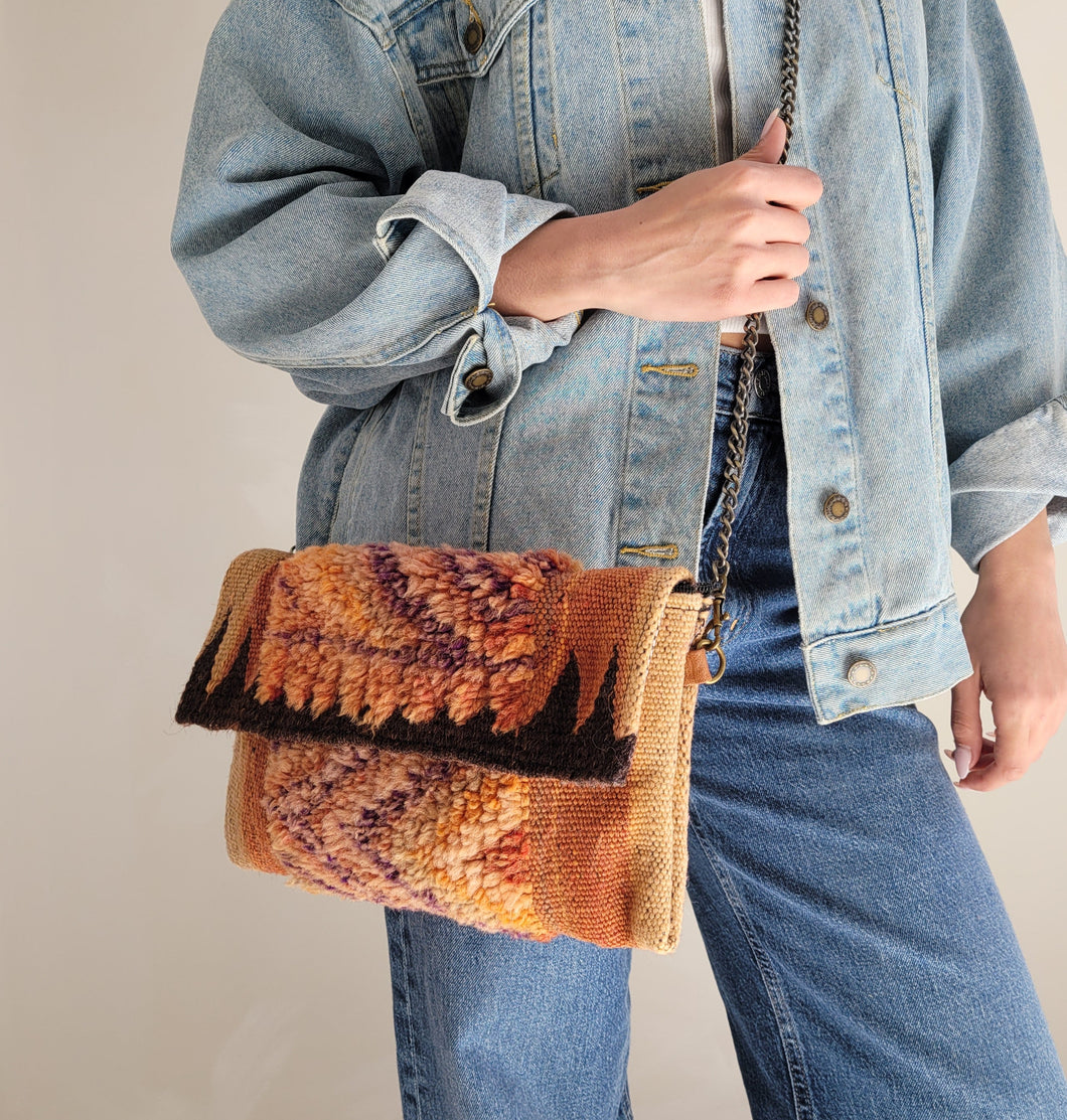 Behati Textile Crossbody Bag