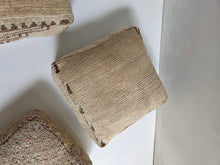 Load image into Gallery viewer, Vintage Wool Floor Cushion | Neutrals
