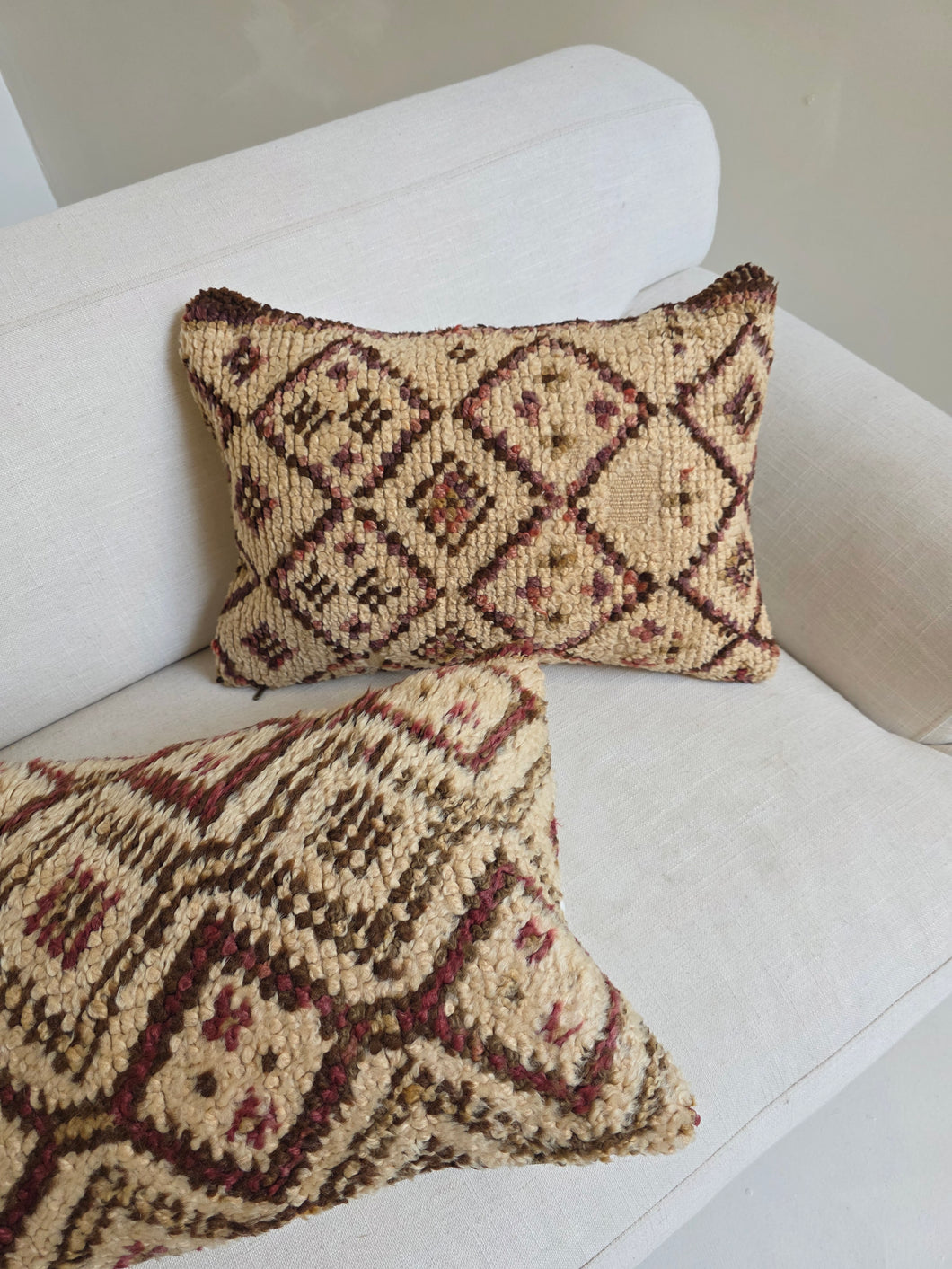 Vintage Wool Pillow - No. 017