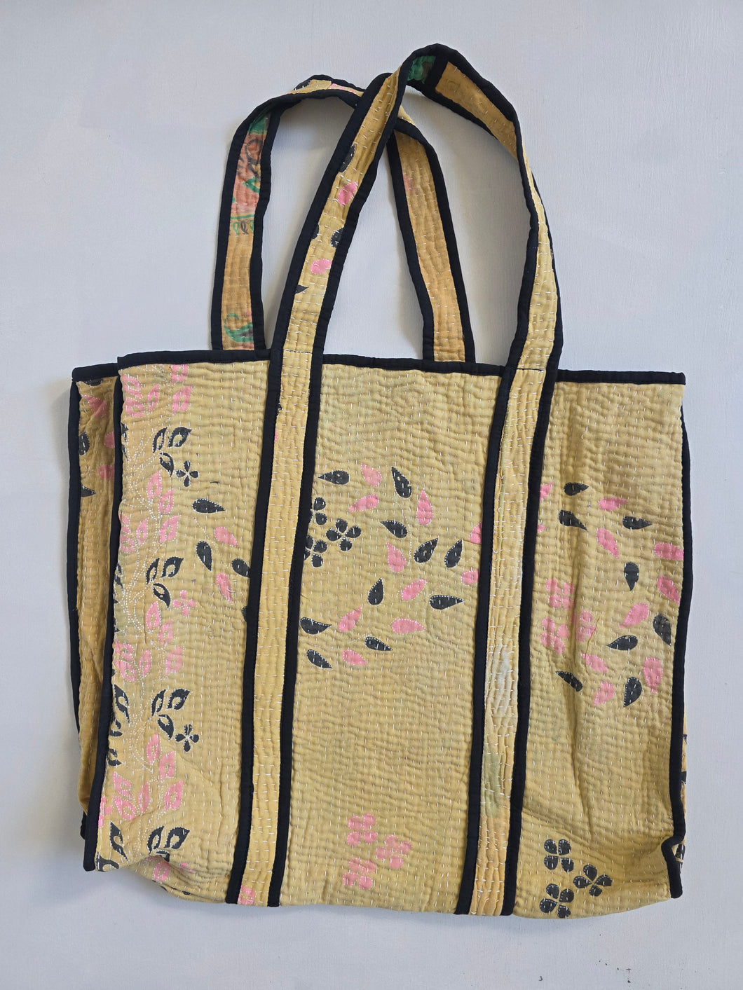Kantha Tote Bag - Citrus